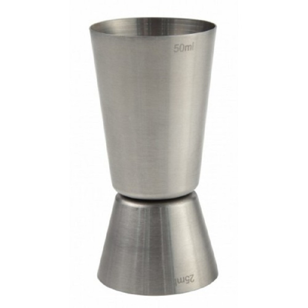 Picture of Beaumont Double Jigger, steel,  25/50ml