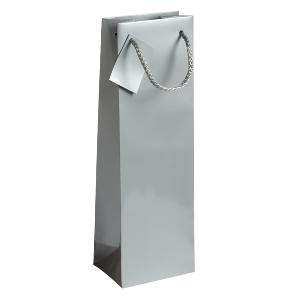 Picture of Bottle Giftbag Silver, 70cl to 75cl