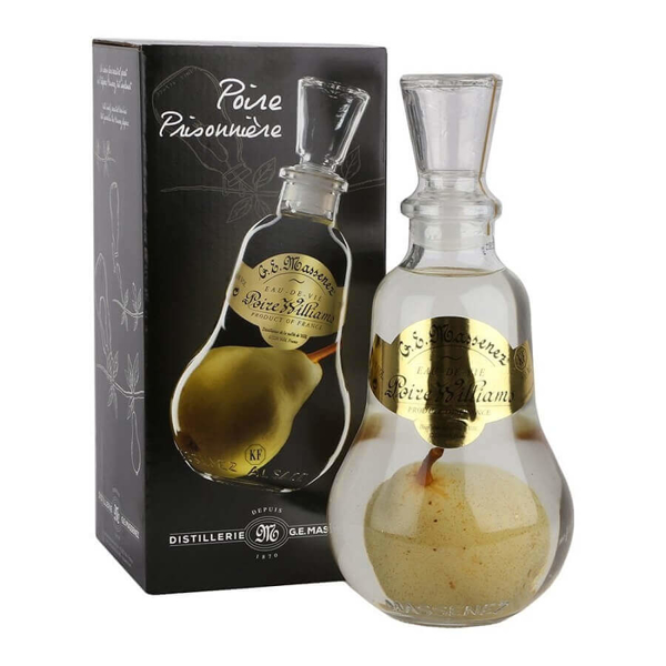 Picture of Poire Prisonierre Carafe Eaux de Vie (pear in bottle), 70cl