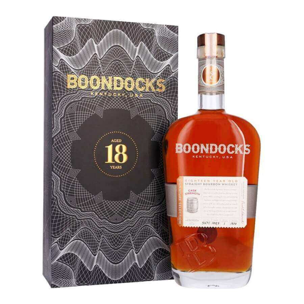 Picture of Boondocks 18yr Cask Strength  Bourbon , 750ml