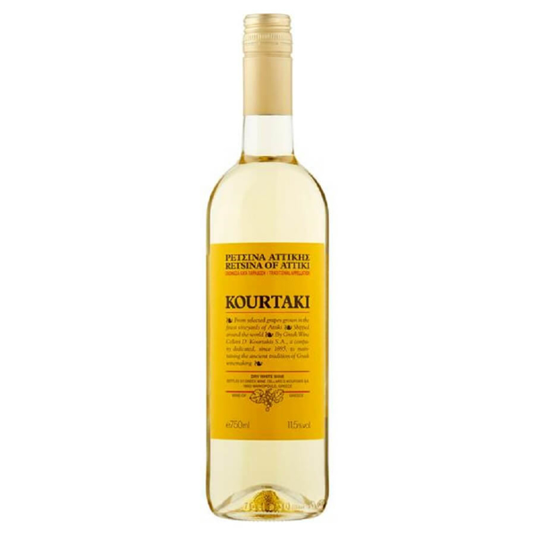 Picture of Kourtaki Retsina , Greece 75cl