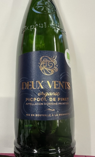 Picture of Deux Vents  picpoul de pinet France ,  75cl